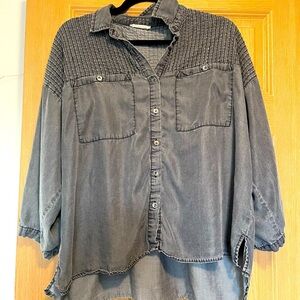 Gently worn button down